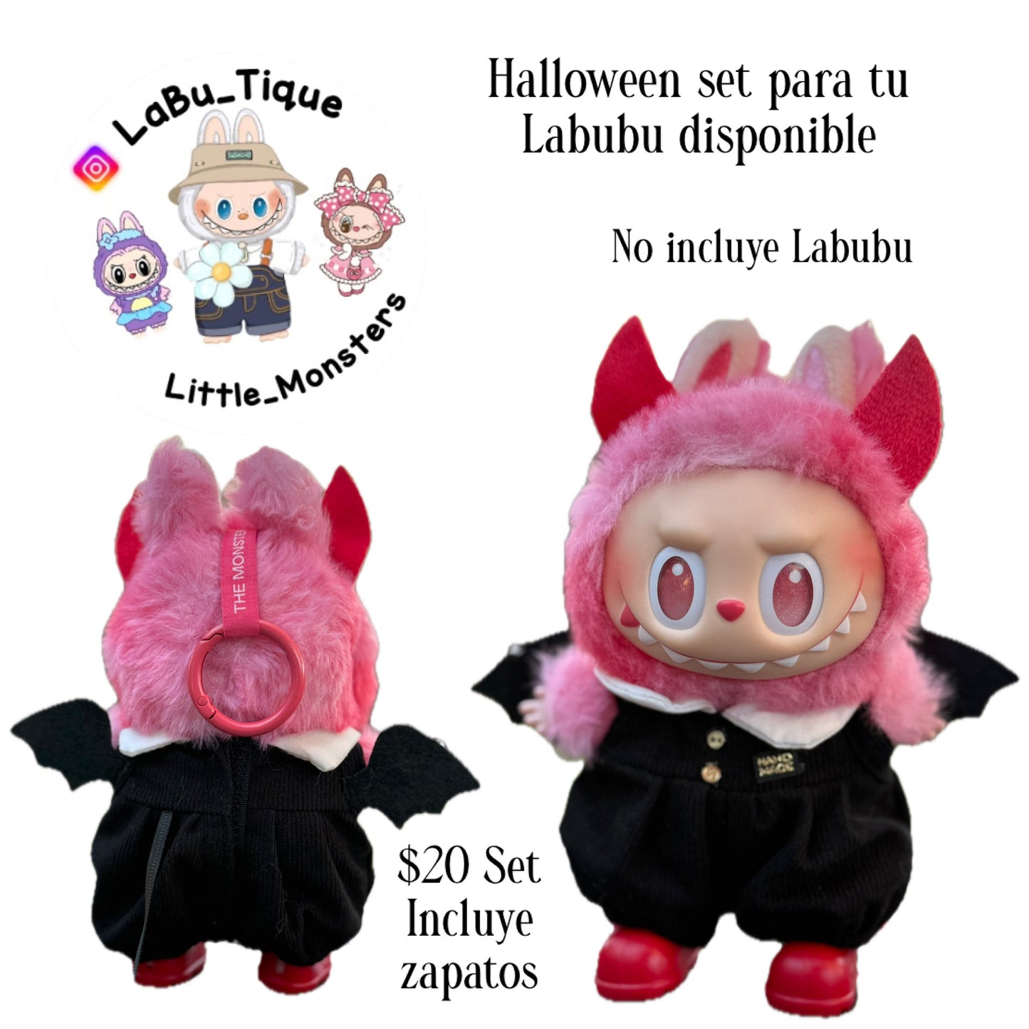 Clothing only – Labubu not included