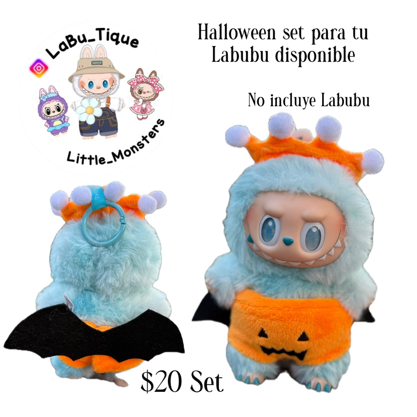 Clothing only – Labubu not included