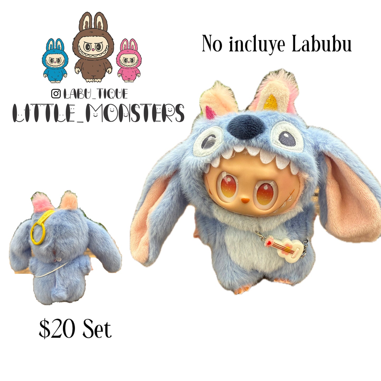 Ropa para Labubu ( no incluye Labubu)