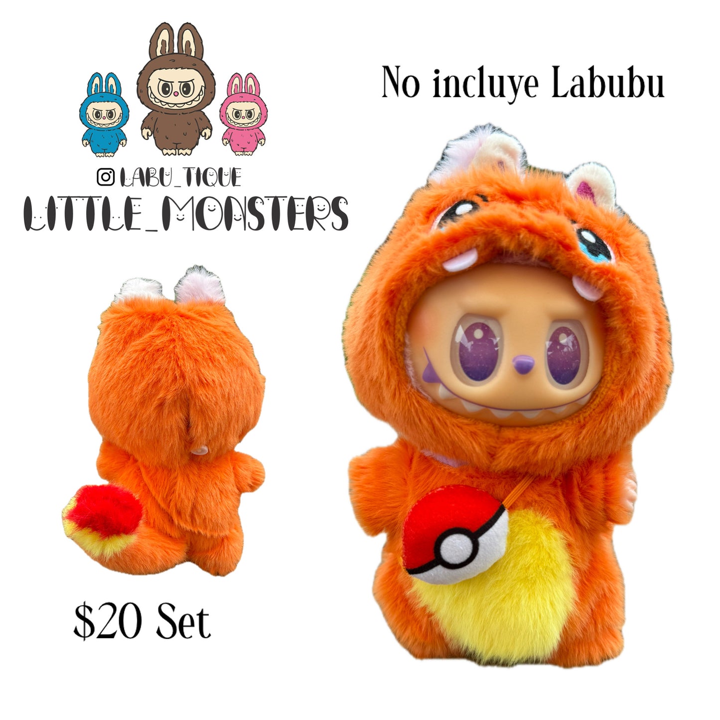 Ropa para Labubu ( no incluye Labubu)